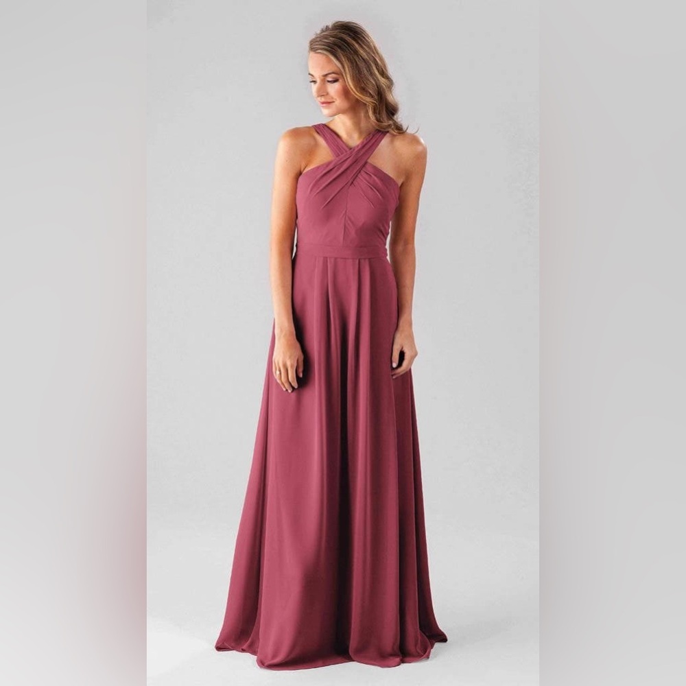 Kennedy Blue Bridesmaid Dress - Elena Size 14 in Rosewood